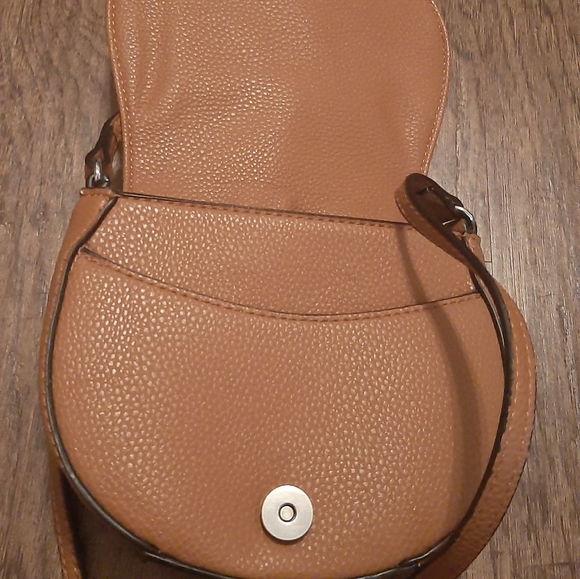Small Classic Light Brown Crossbody Purse by Guess - Picture 3 of 4